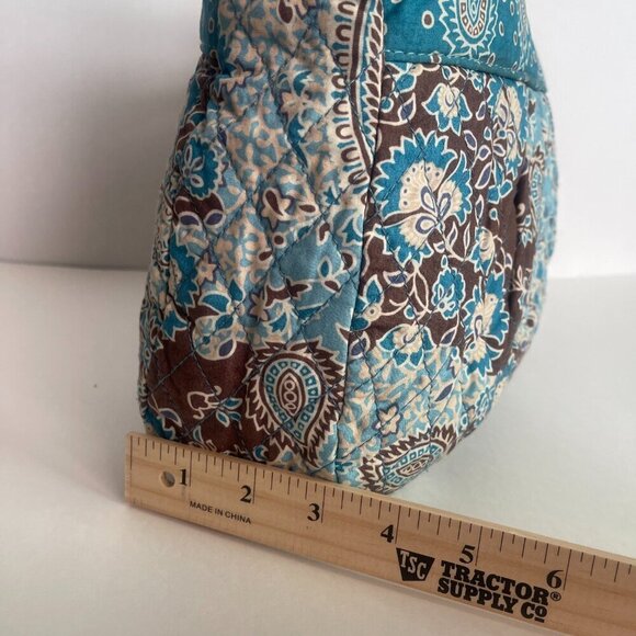 Lemon Hill Blue Paisley Shoulder Bag - Picture 9 of 10